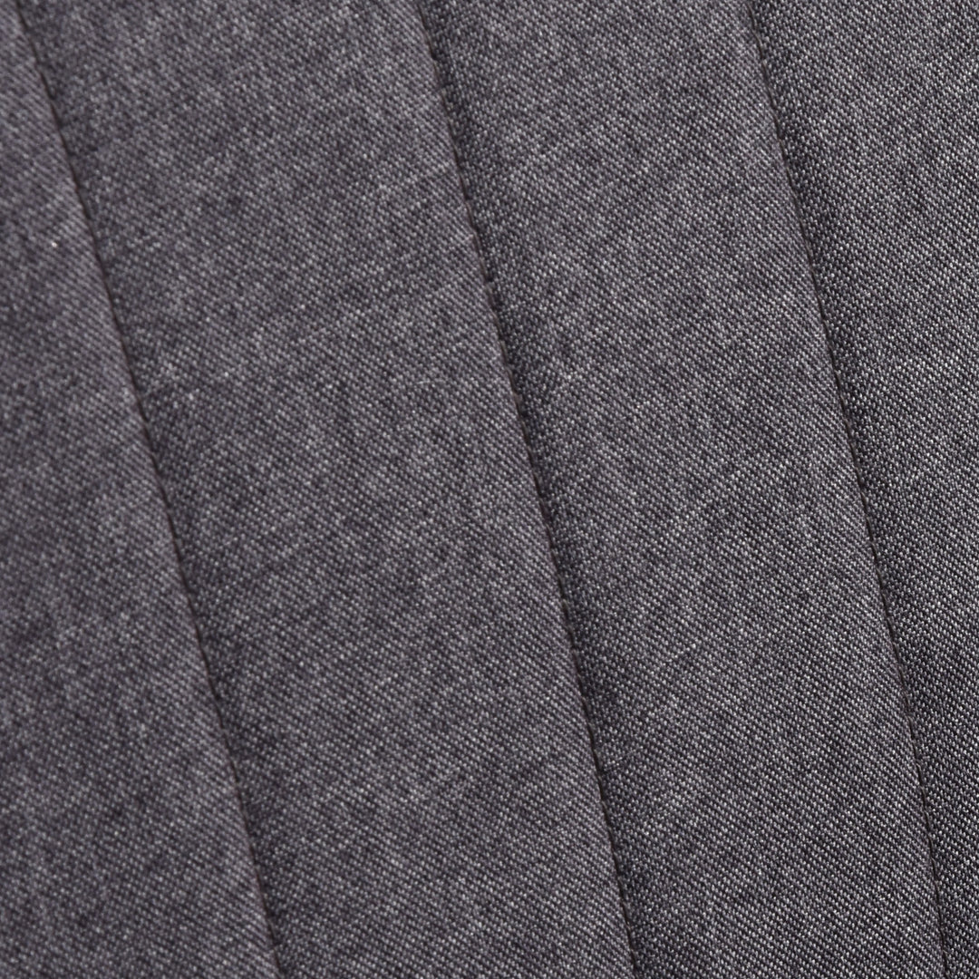 Modern 2 Seat Sofa Loveseat Sofa Couch Compact Sofa Padded Linen Wood Leg, Charcoal Grey
