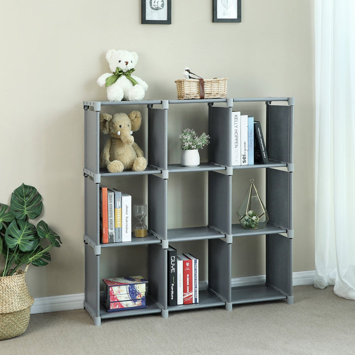 9 Cubes Bookshelf Closet