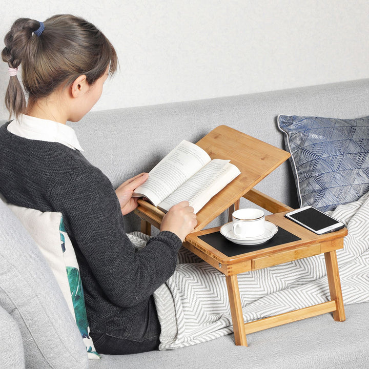 Adjustable Height Laptop Desk