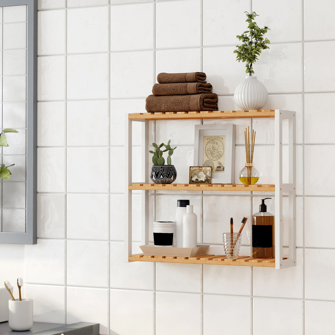 Adjustable Layer Bathroom Shelf