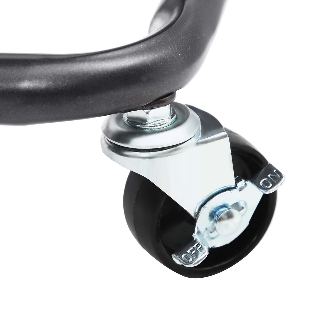 Adjustable Shelves Rolling Cart