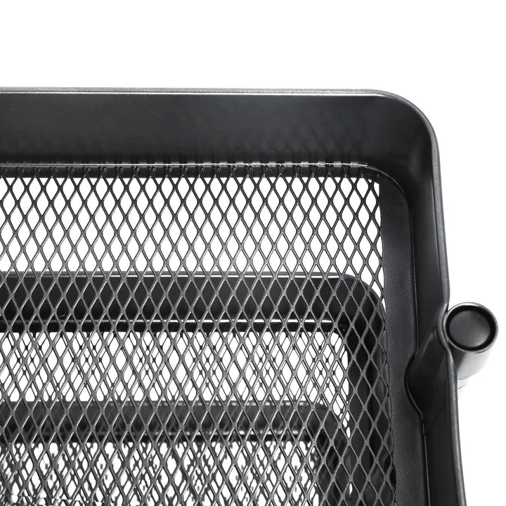 Adjustable Shelves Rolling Cart