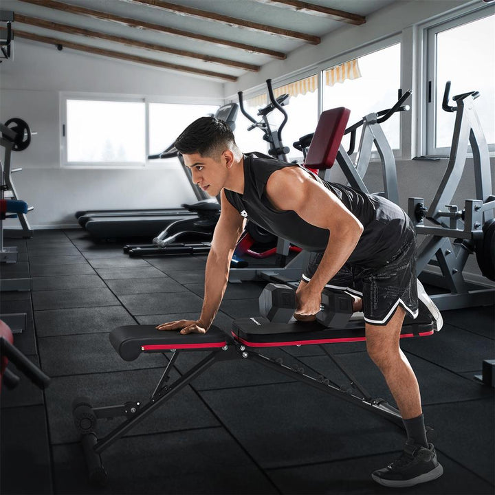 SONGMICS Adjustable and Foldable Weight Bench