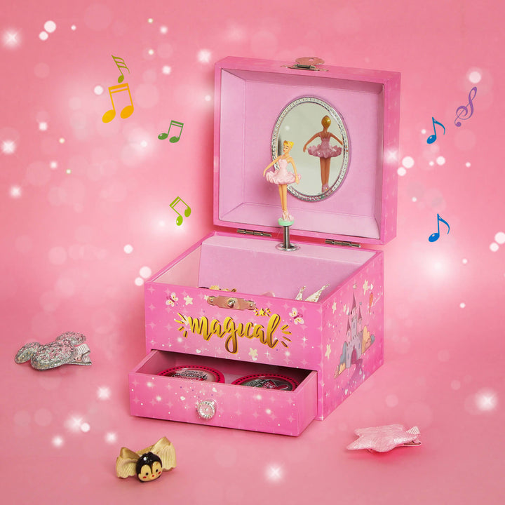 Clockwork Musical Jewellery Box