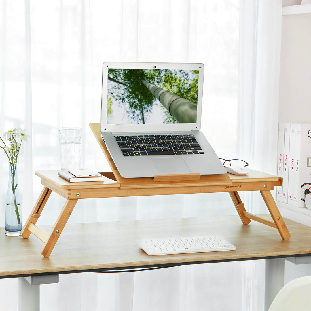 Bamboo Foldable Laptop Desk