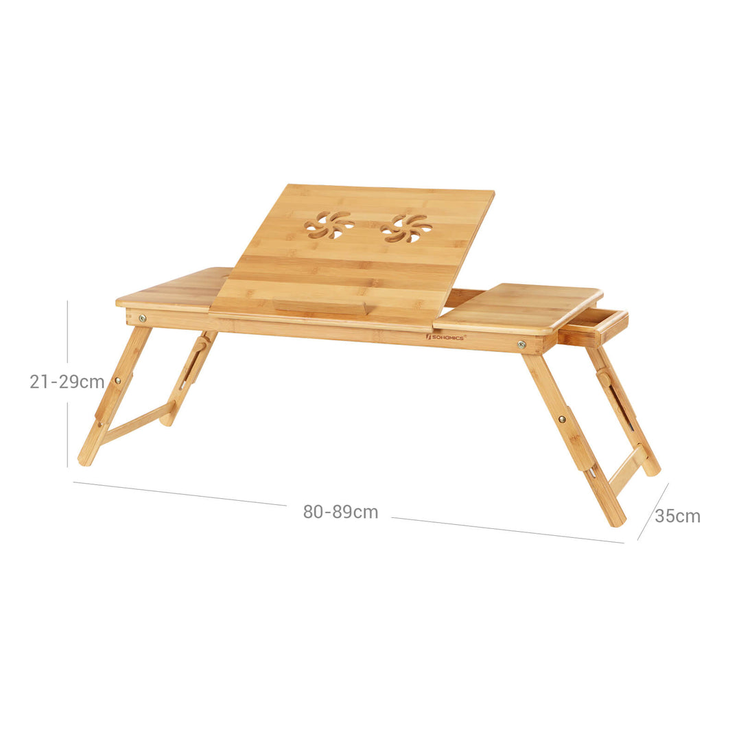 Bamboo Foldable Laptop Desk