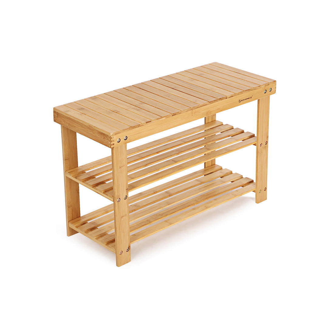 Bamboo Shoe Bench