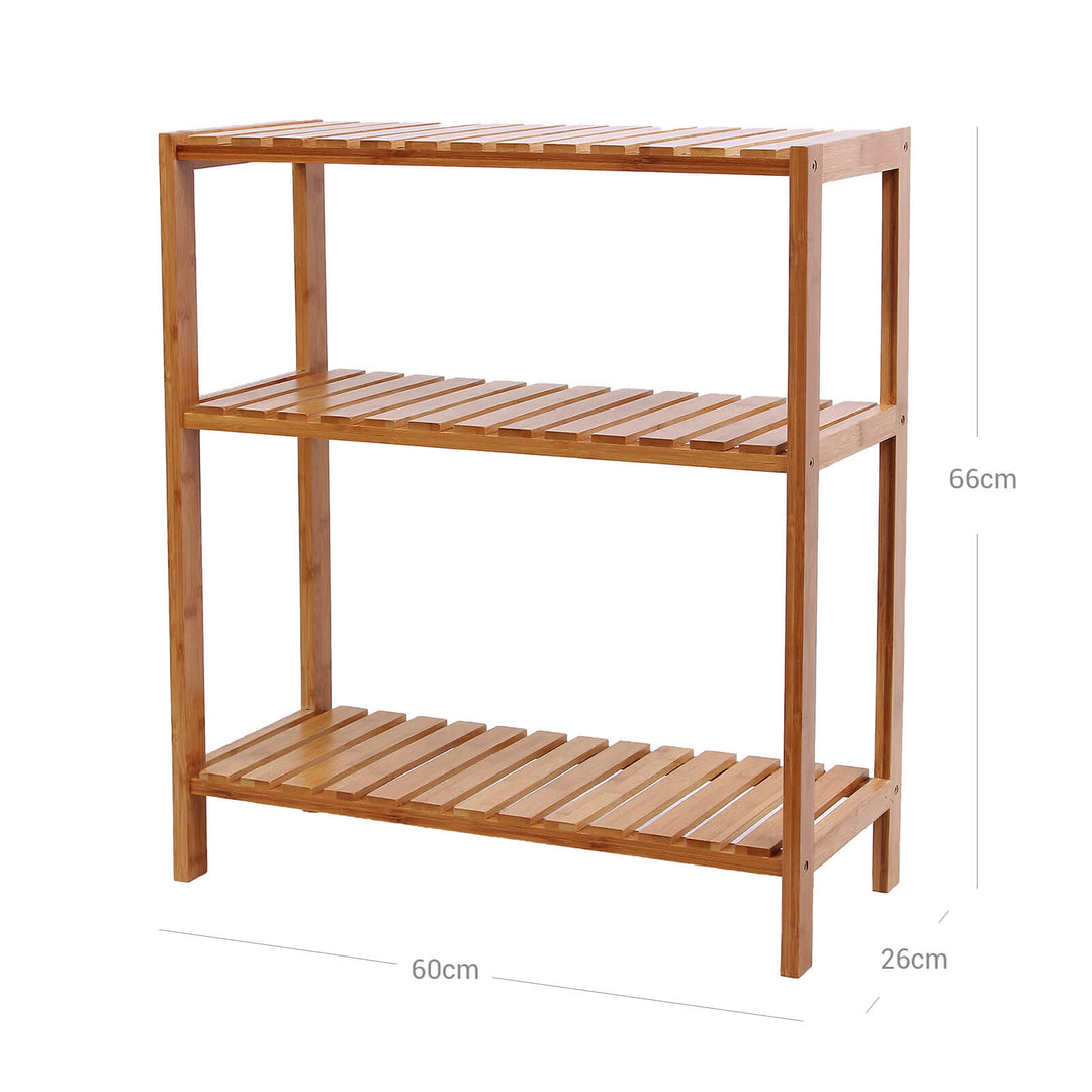 Bamboo Storage Stand Shelf