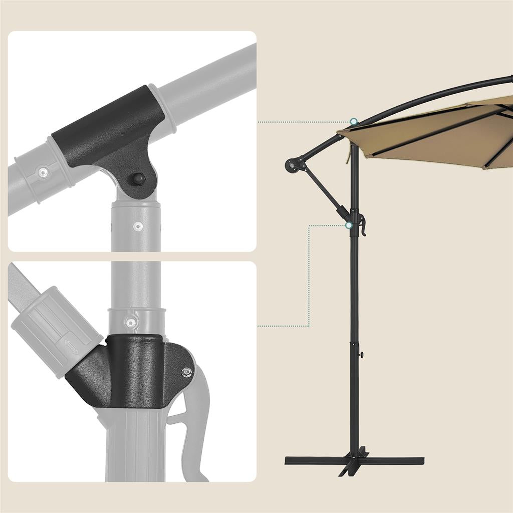 Banana Patio Umbrella with Base