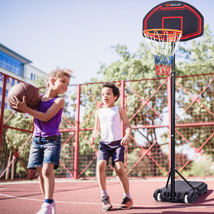 Adjustable Kids Basketball Hoop Stand with 5-Level Heights