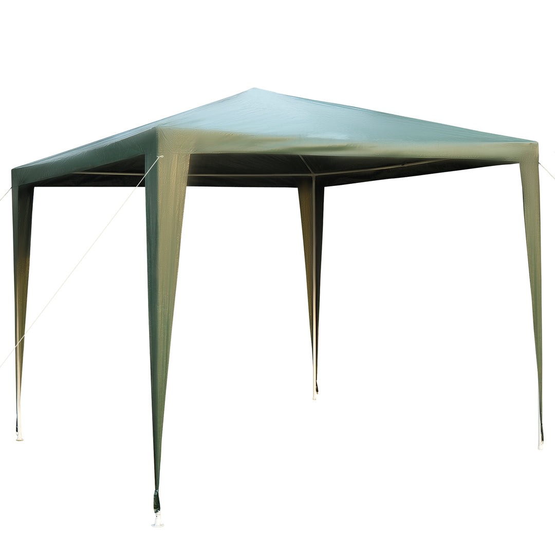 2.7m x 2.7m Garden Gazebo Marquee Party Tent Wedding Canopy Outdoor(Green)
