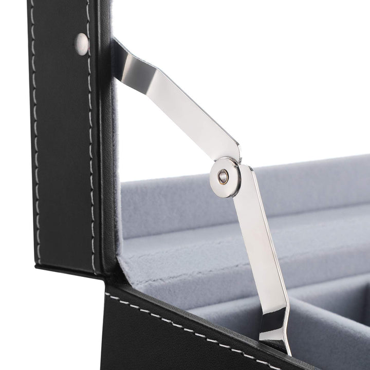 Black Lockable Watch Box
