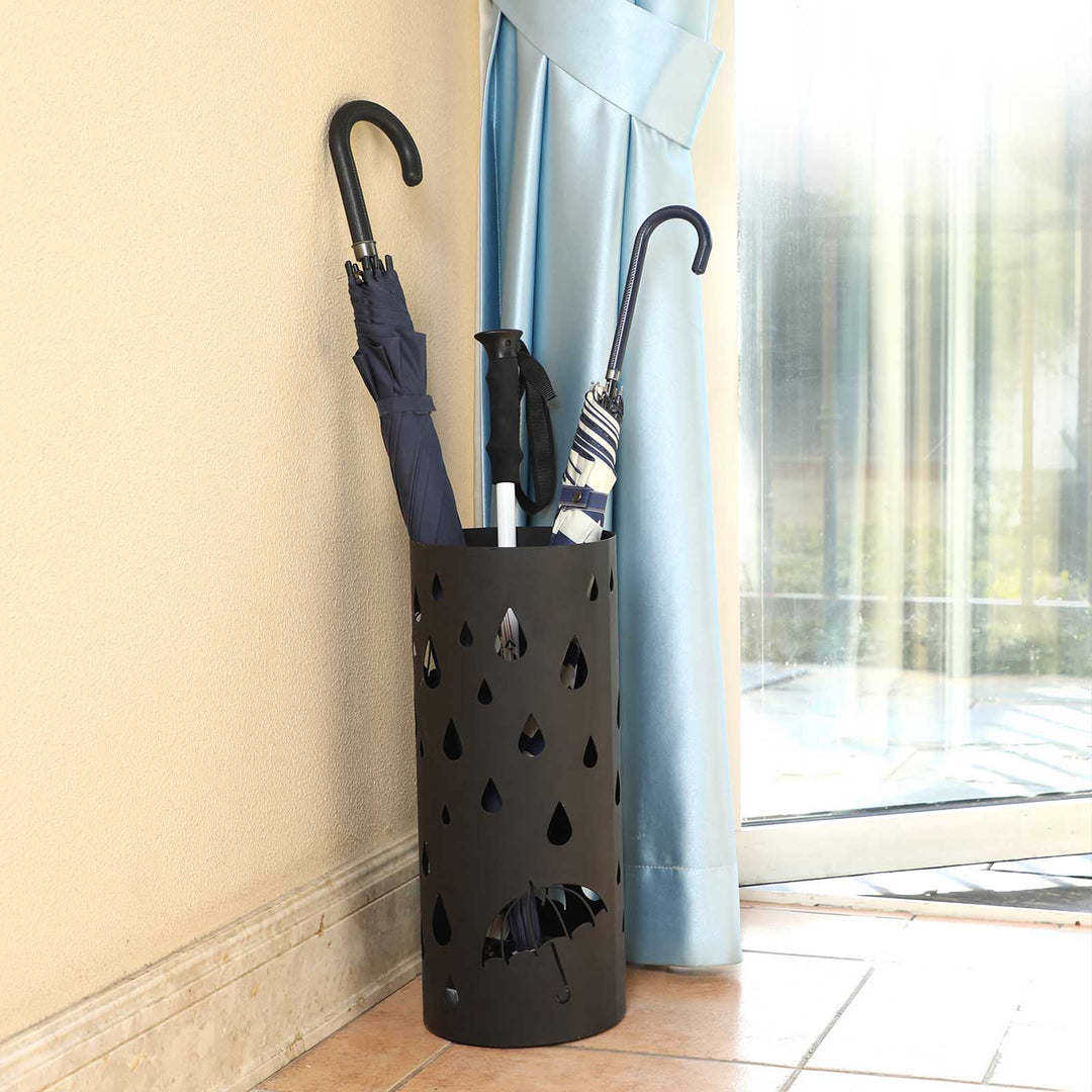 Black Round Umbrella Stand