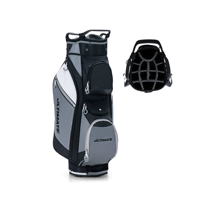 Lightweight Portable Golf Cart Bag with Cooler Bag
