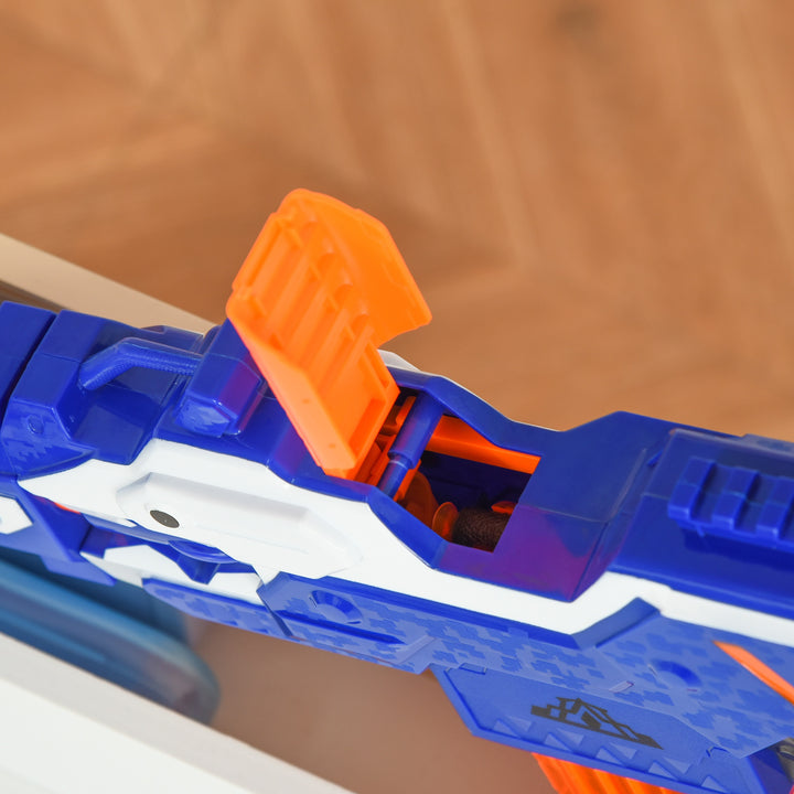 Toy Guns Automaitc Foam Blaster Gun with 20 Soft EVA Refill Darts Continuous Shooting Target Board for 8-12 years old