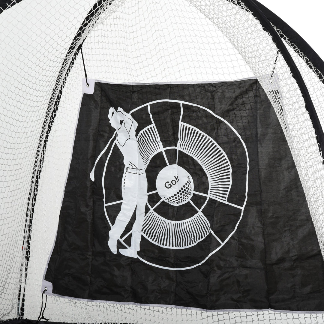 Golf Practice Net with Target Hitting Cloth for Backyard Driving Range Chipping Net with Carry Bag for Indoor &amp; Outdoor Sports Training