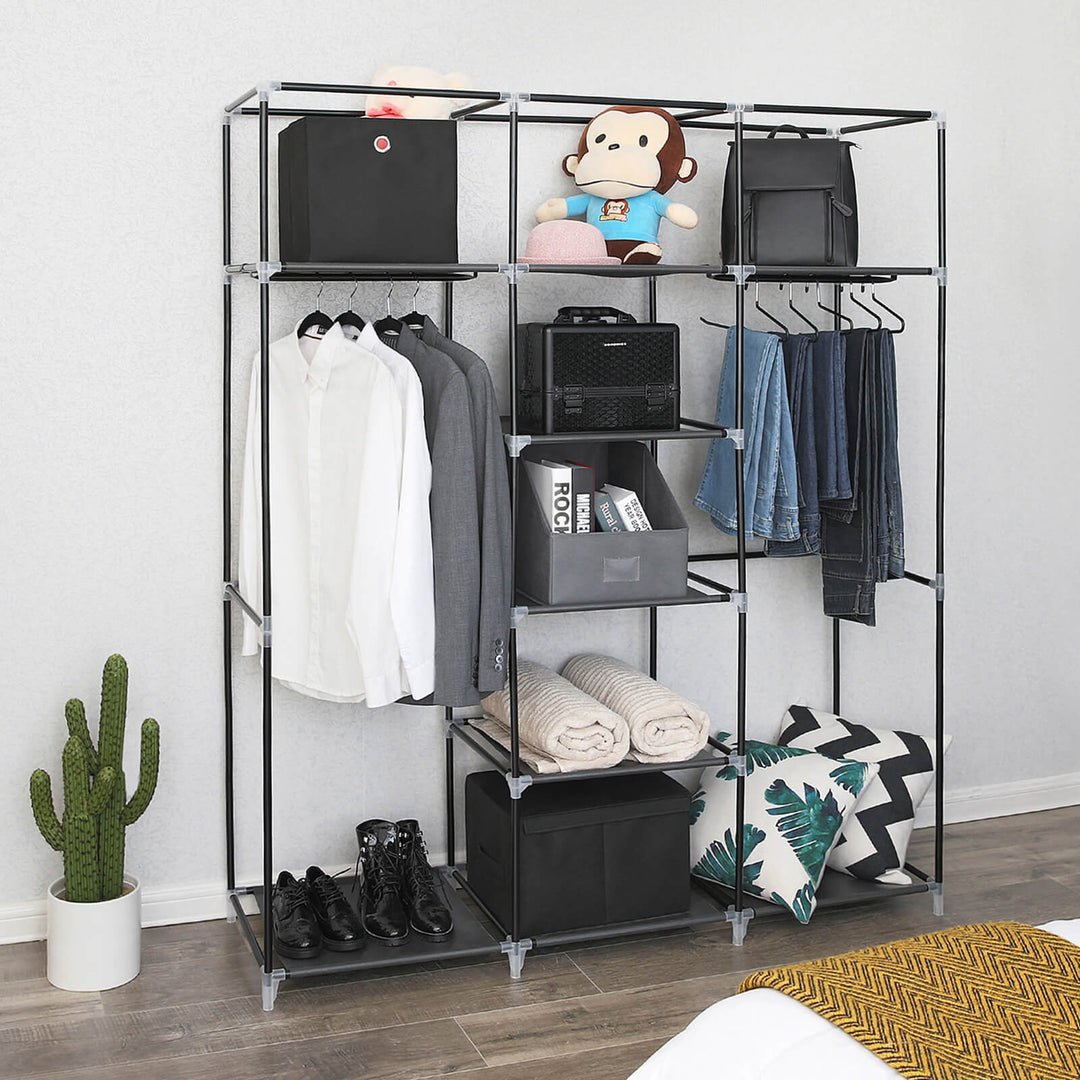 Canvas Clothes Wardrobe