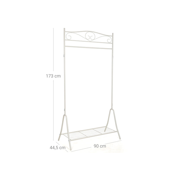 Coat Rack with Rail