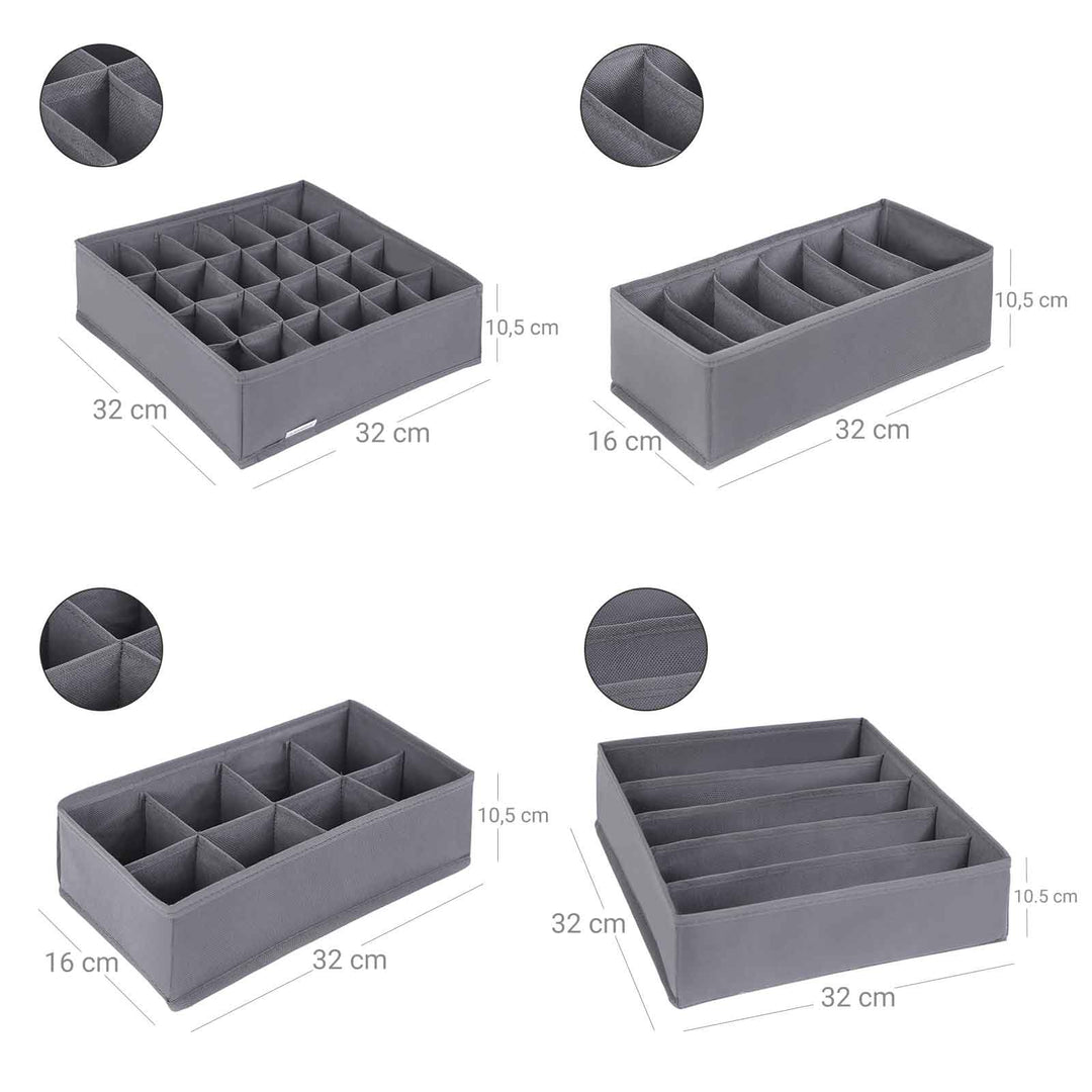 Collapsible Drawer Organisers