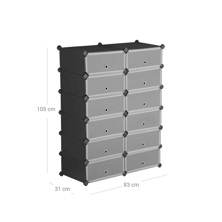 DIY Plastic Storage Organizer