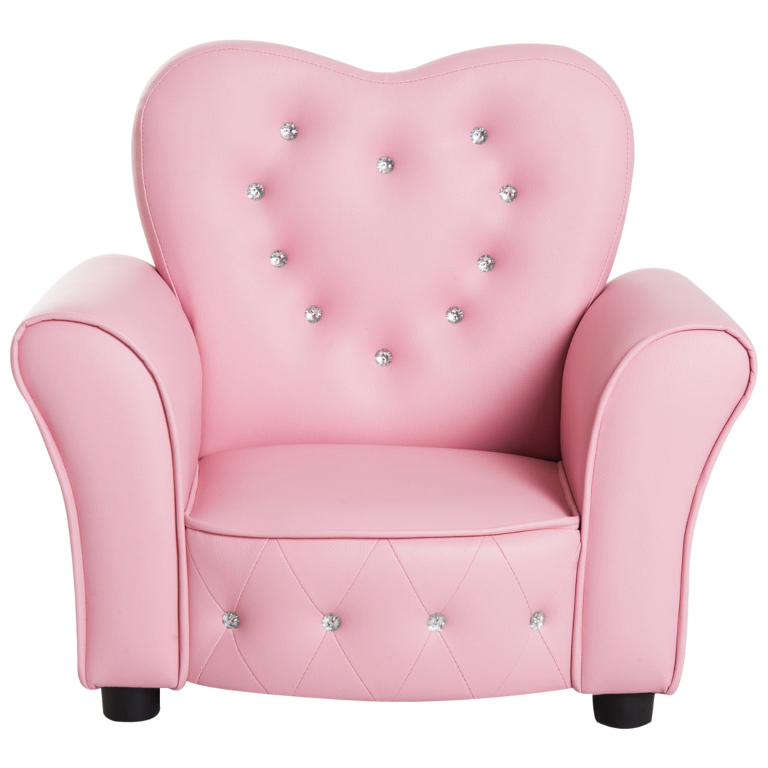 Kids Armchair, PVC-Pink