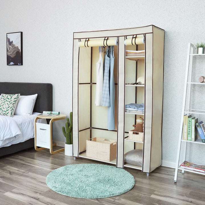 Double Canvas Wardrobe