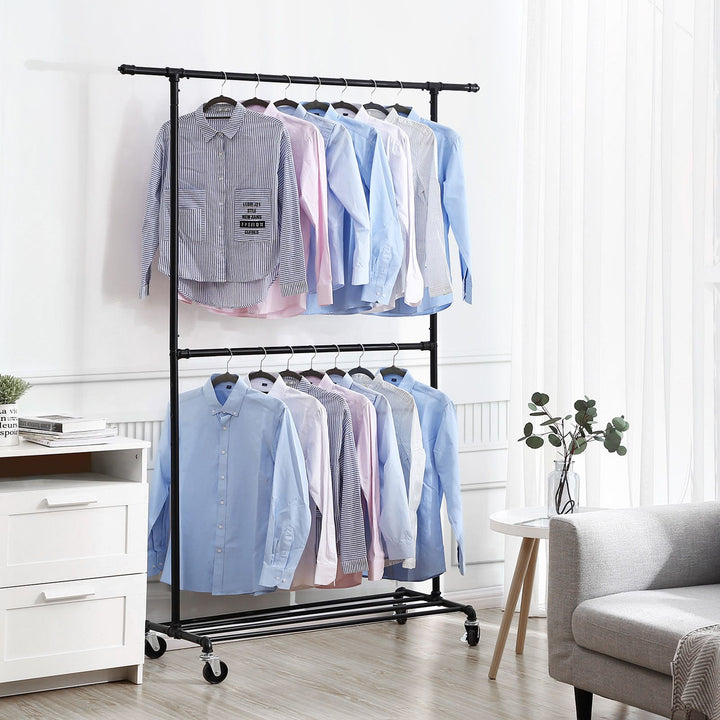 Double Rod Garment Rack