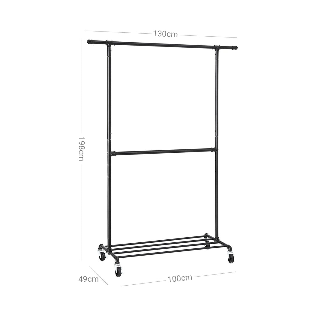 Double Rod Garment Rack