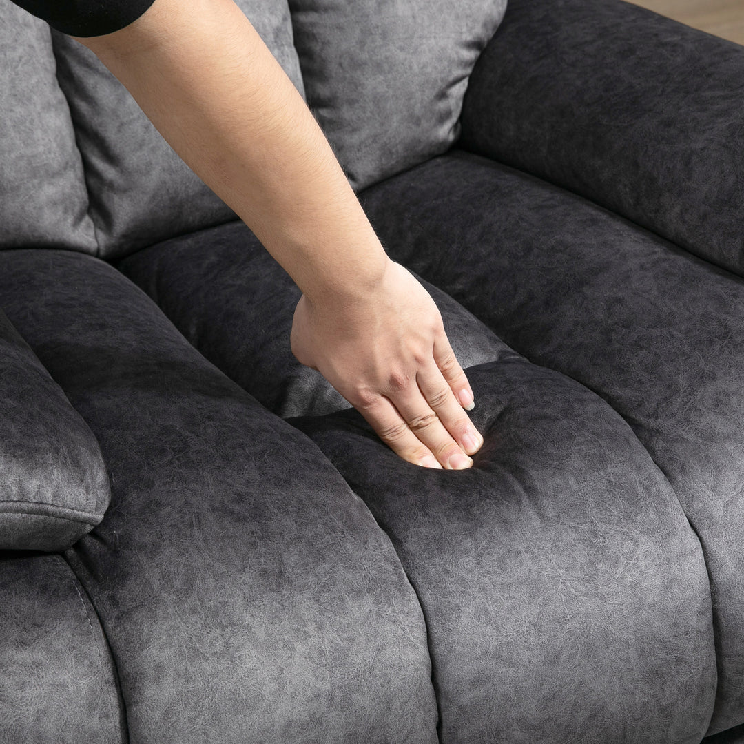 Riser and Recliner Chair, Microfibre Upholstered Recliner Chair for Elderly with Remote Control, Footrest, Padded Seat and Backrest