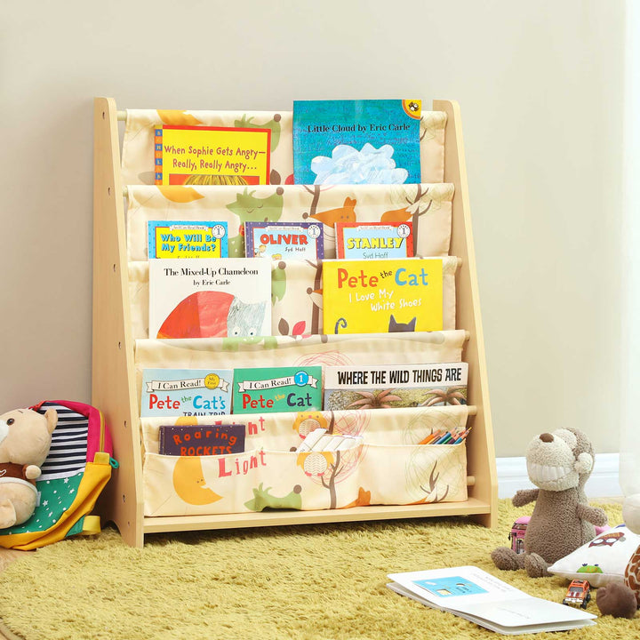 Fabric Children Bookcase