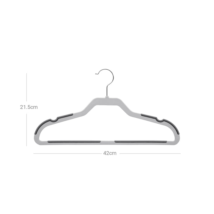 Flat-Head Suit Hangers