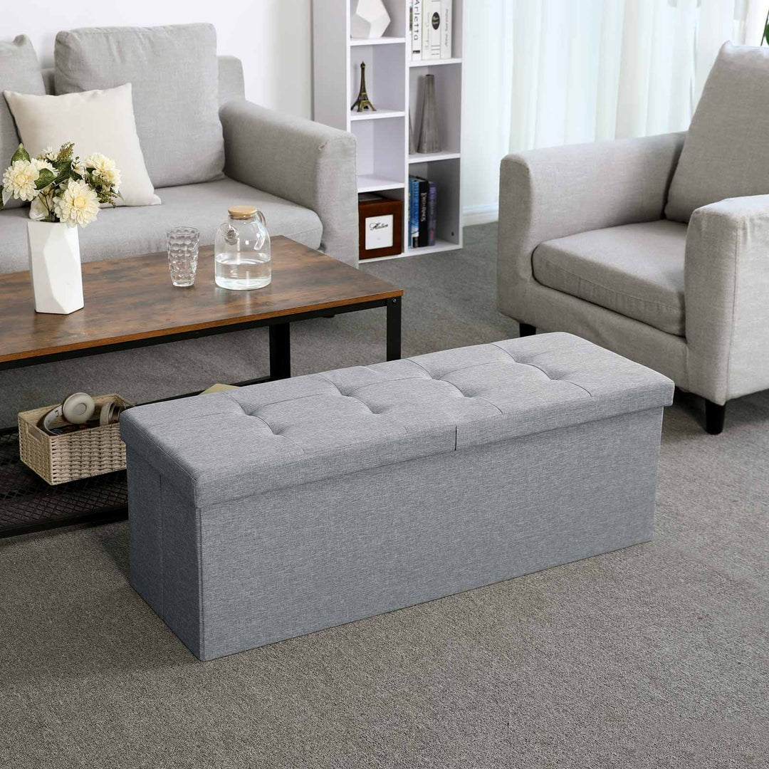 Flip Top Storage Ottoman