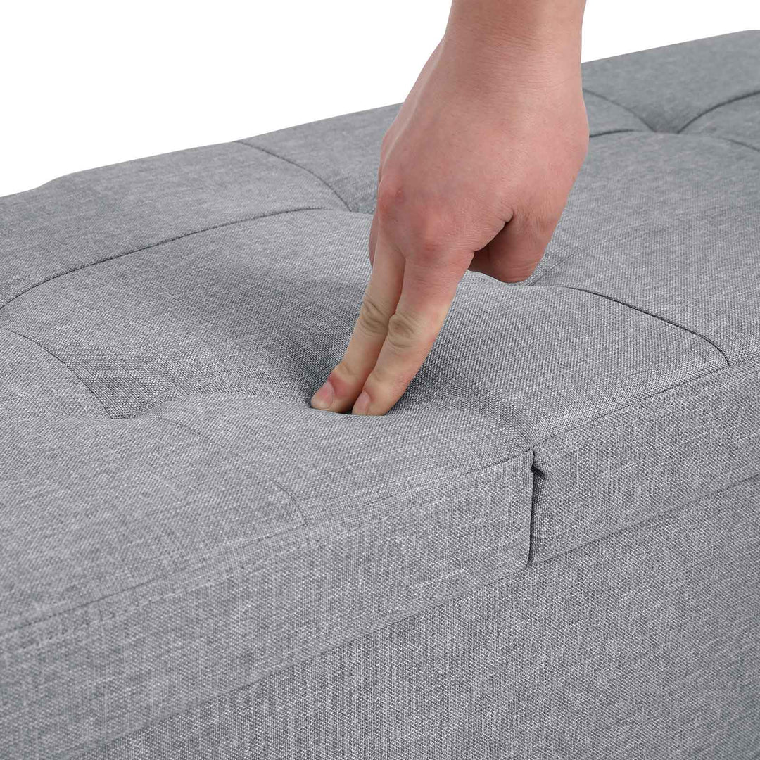 Flip Top Storage Ottoman