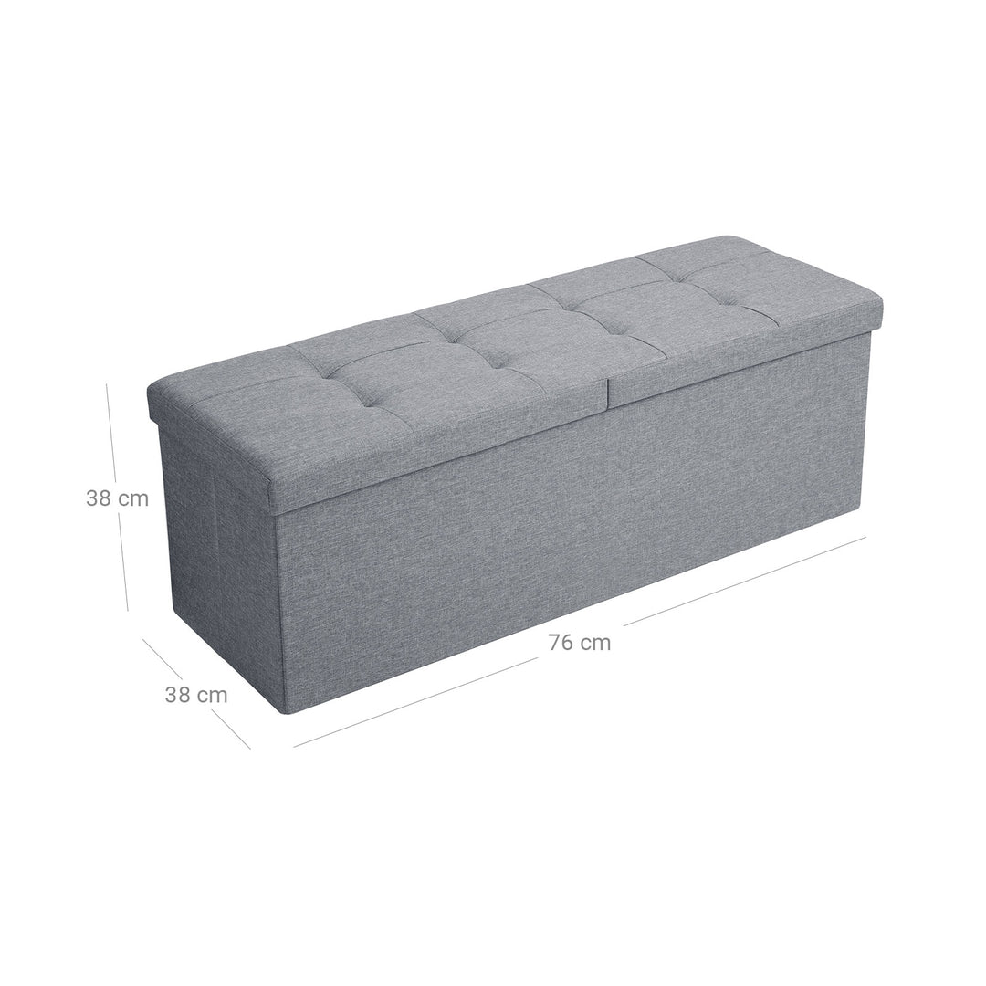 Flip Top Storage Ottoman