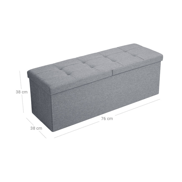 Flip Top Storage Ottoman