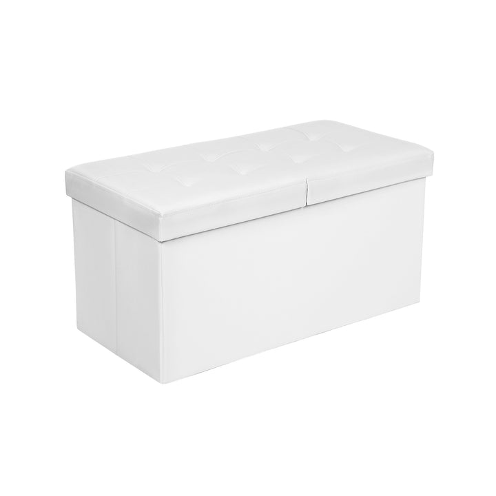 Flipping Lid Ottoman Bench