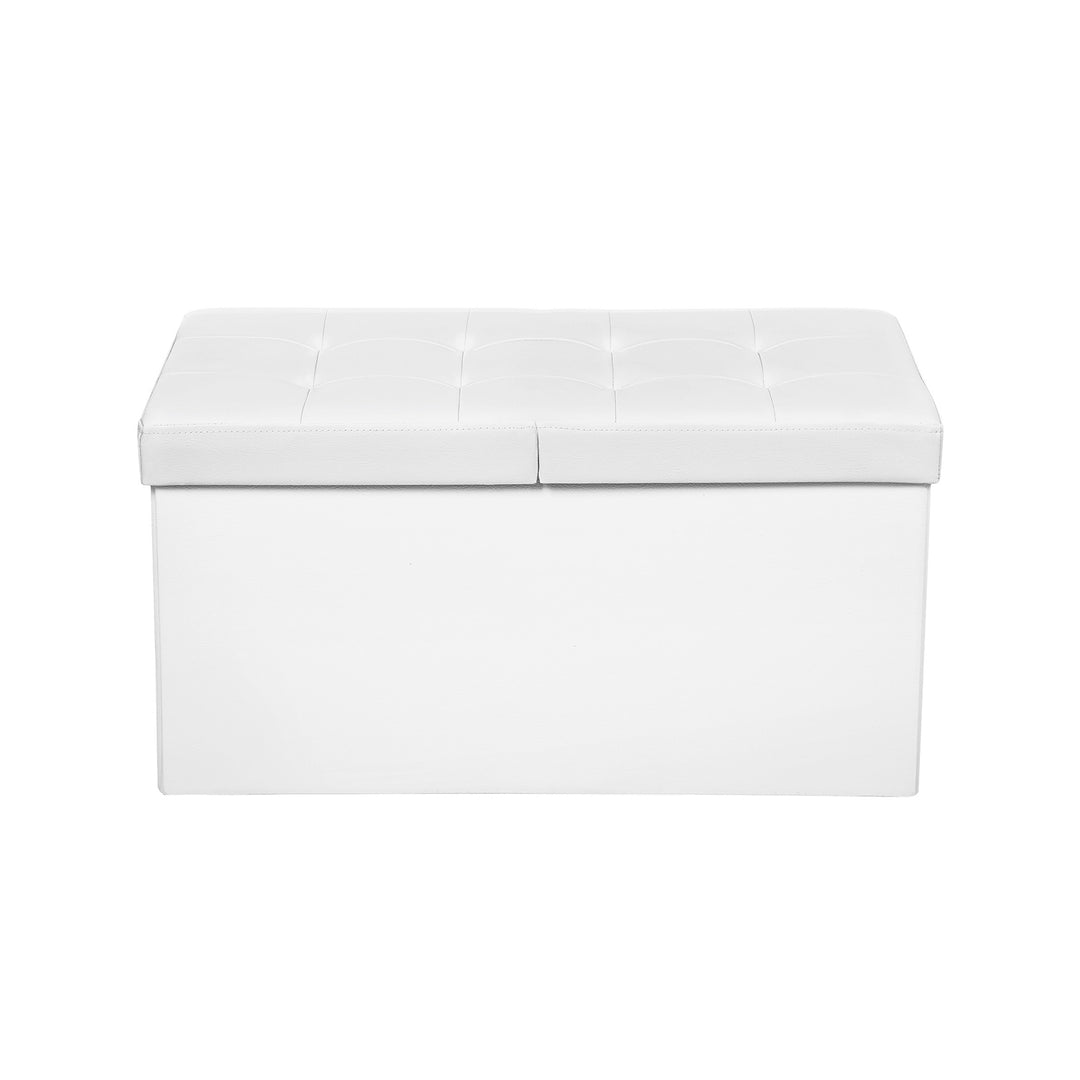 Flipping Lid Ottoman Bench