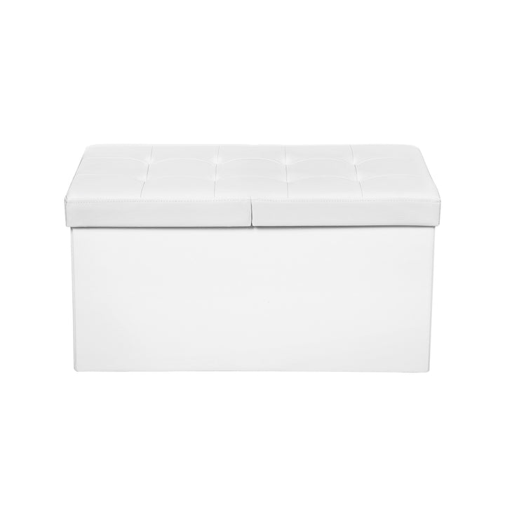 Flipping Lid Ottoman Bench