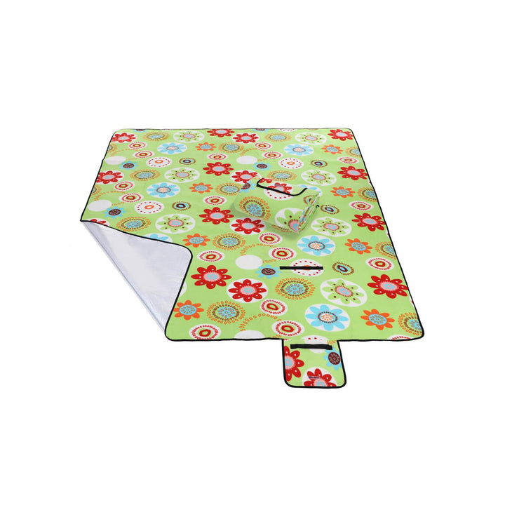 Flower Pattern Picnic Blanket