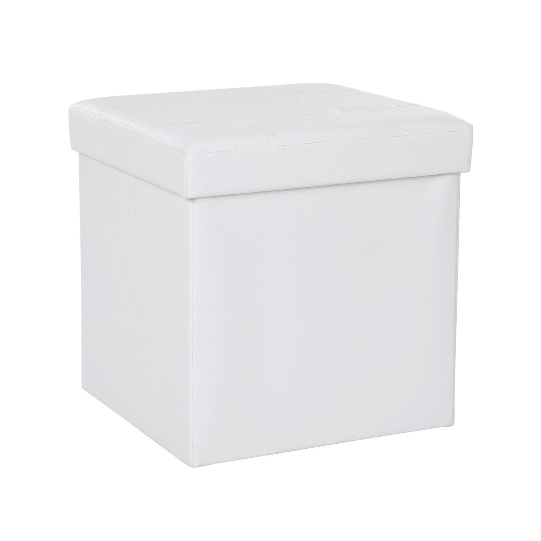 Foldable Stool Storage Ottoman