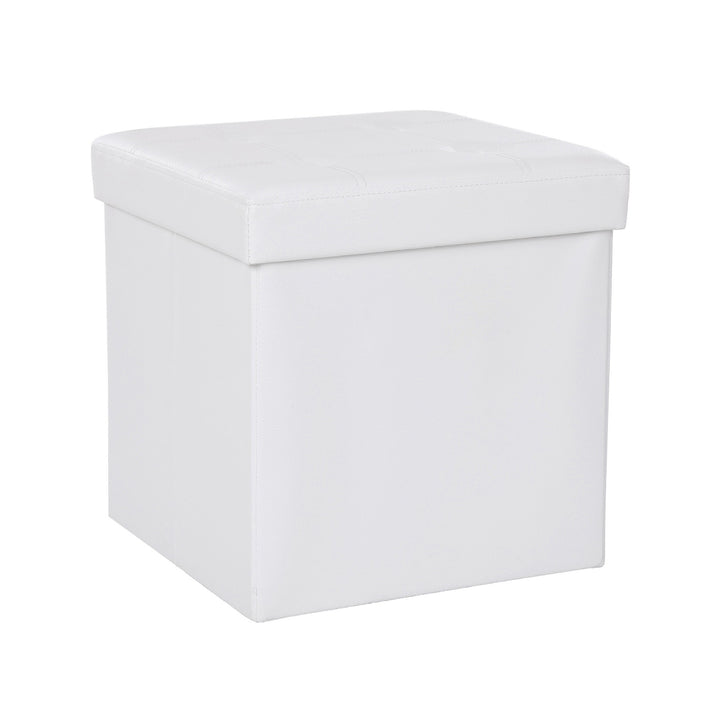 Foldable Stool Storage Ottoman