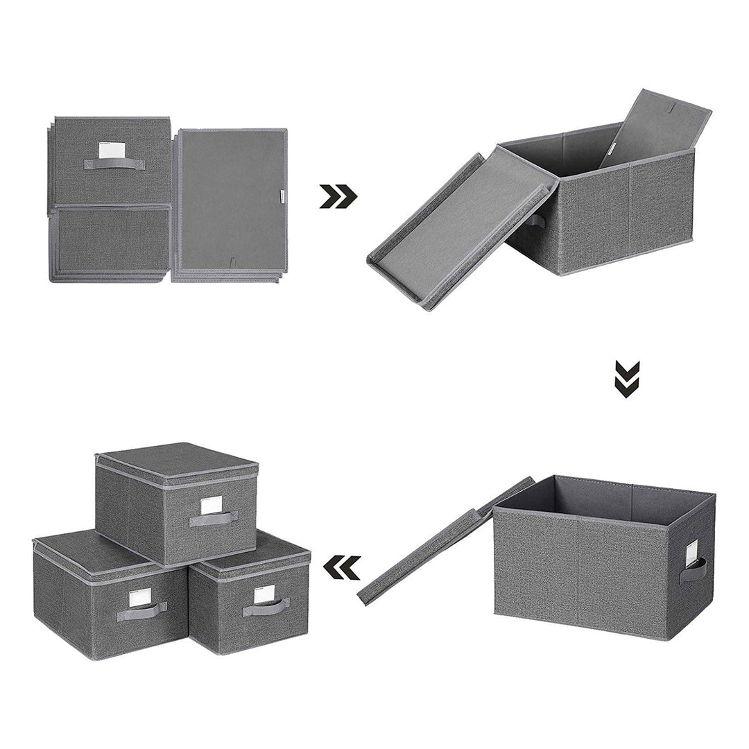 Foldable Storage Boxes Set