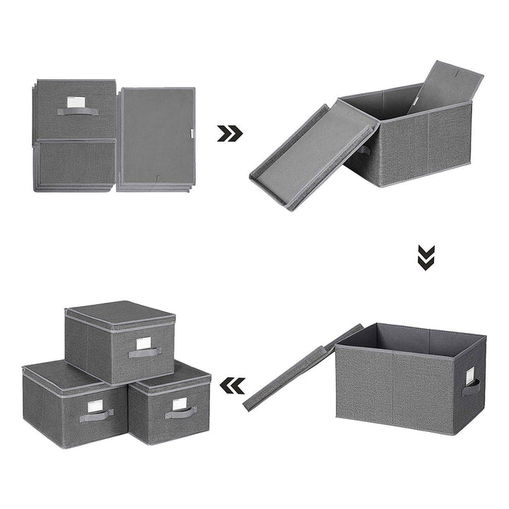 Foldable Storage Boxes Set