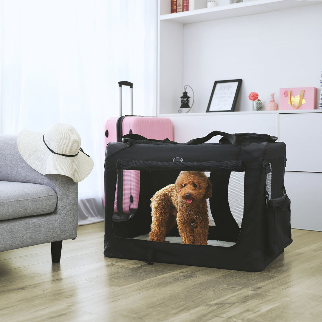 Folding Fabric Dog Carrier
