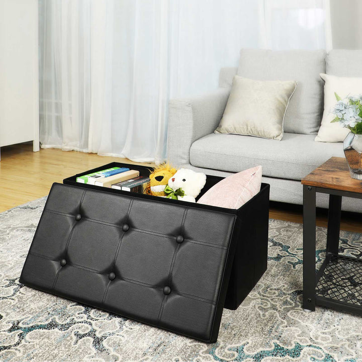 Folding Pouffe Ottoman