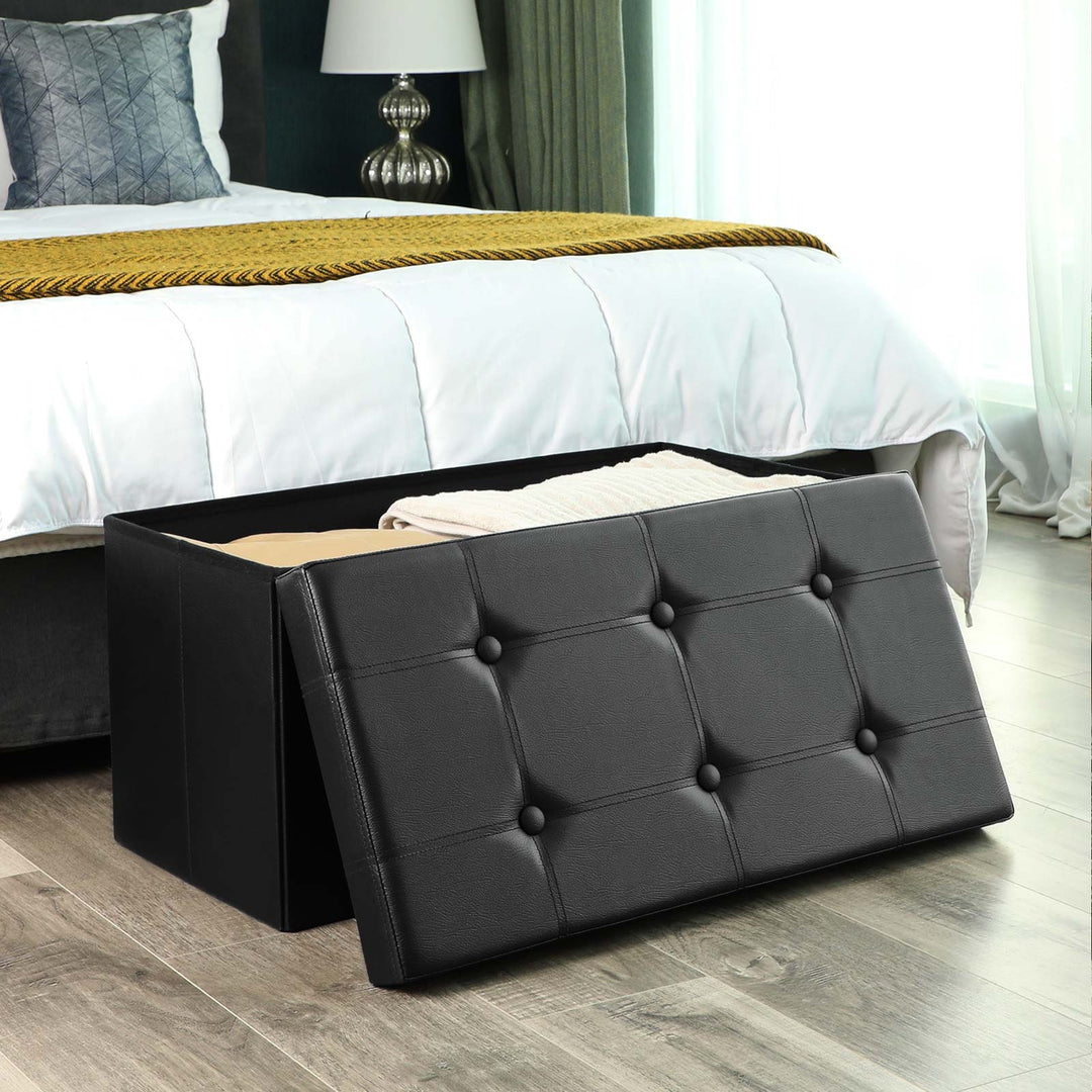 Folding Pouffe Ottoman