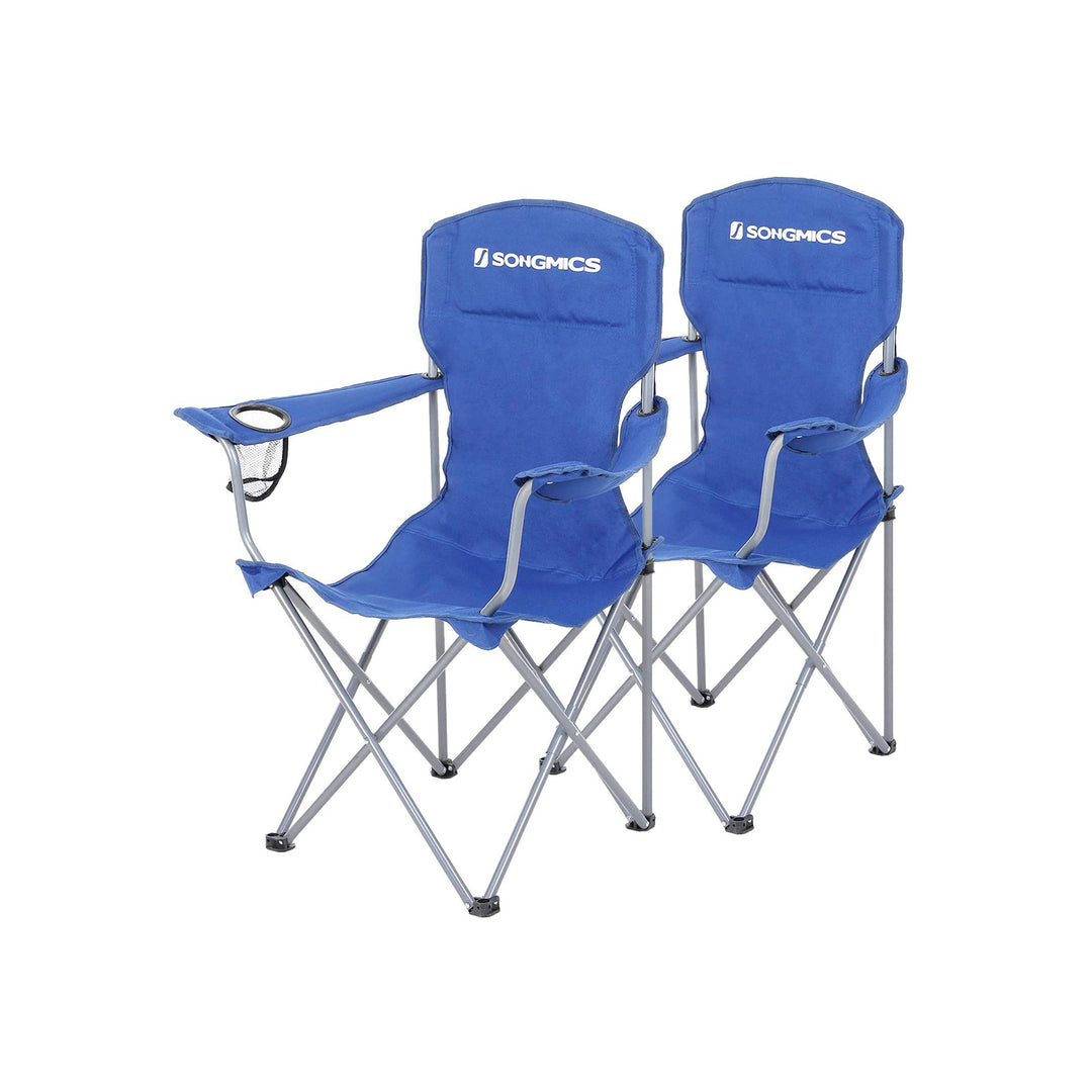 Set of 2 Folding Camping Chairs