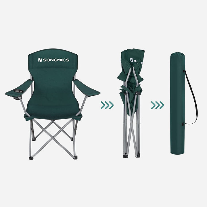 Set of 2 Foldable Camping Chairs