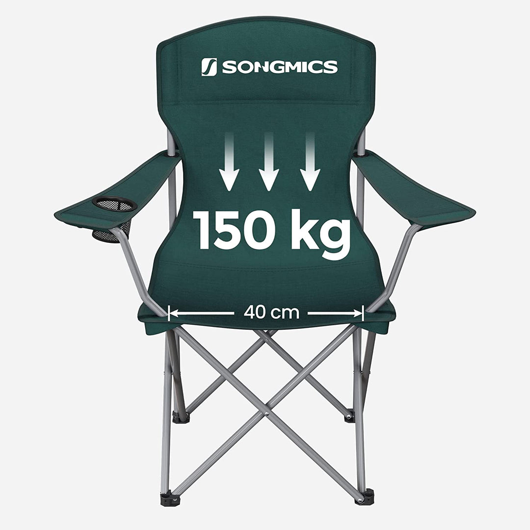 Set of 2 Foldable Camping Chairs