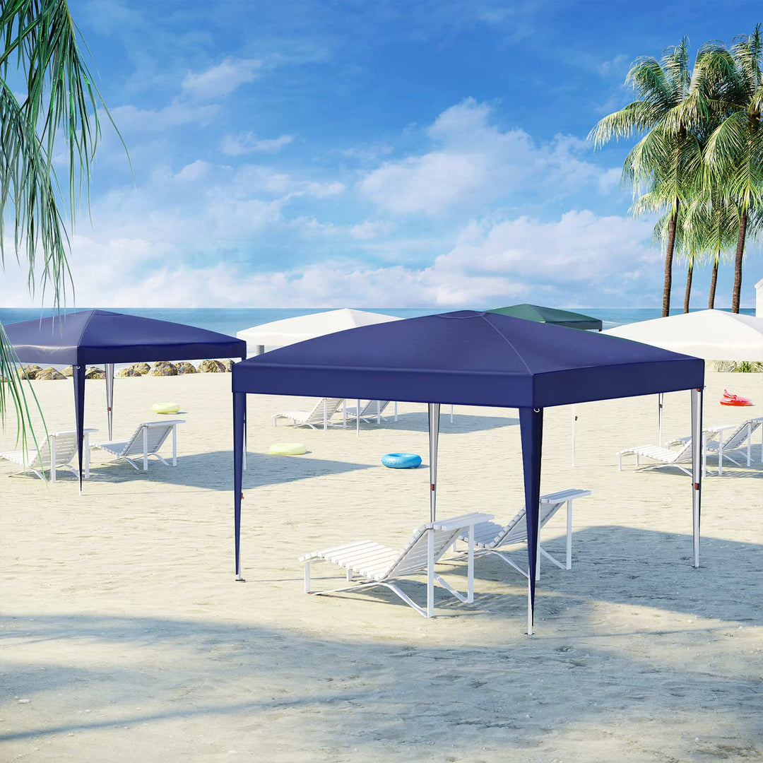 Blue Portable Backyard Tent for Garden